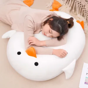 Weighted Duck Plush Cushion Toy