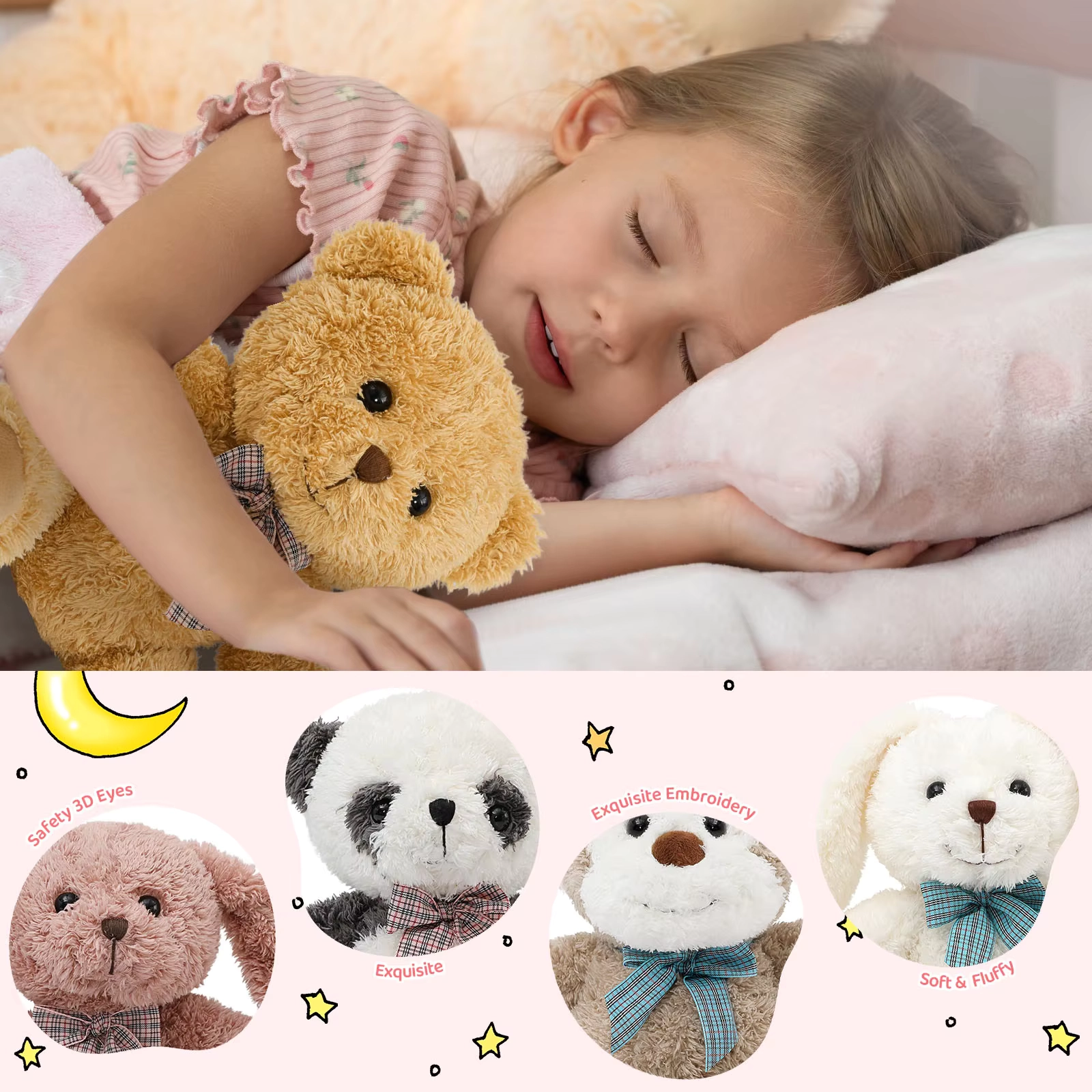 Weighted Plush Toy Set 32cm - Image 3