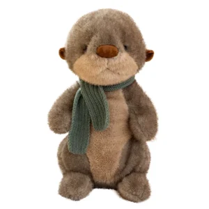 Weighted Plush Otter Toy Soft Comfort Small Pillow