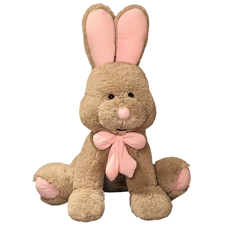 Weighted Plush Long Rabbit Toy Soft Comfort Body Pillow - Image 2