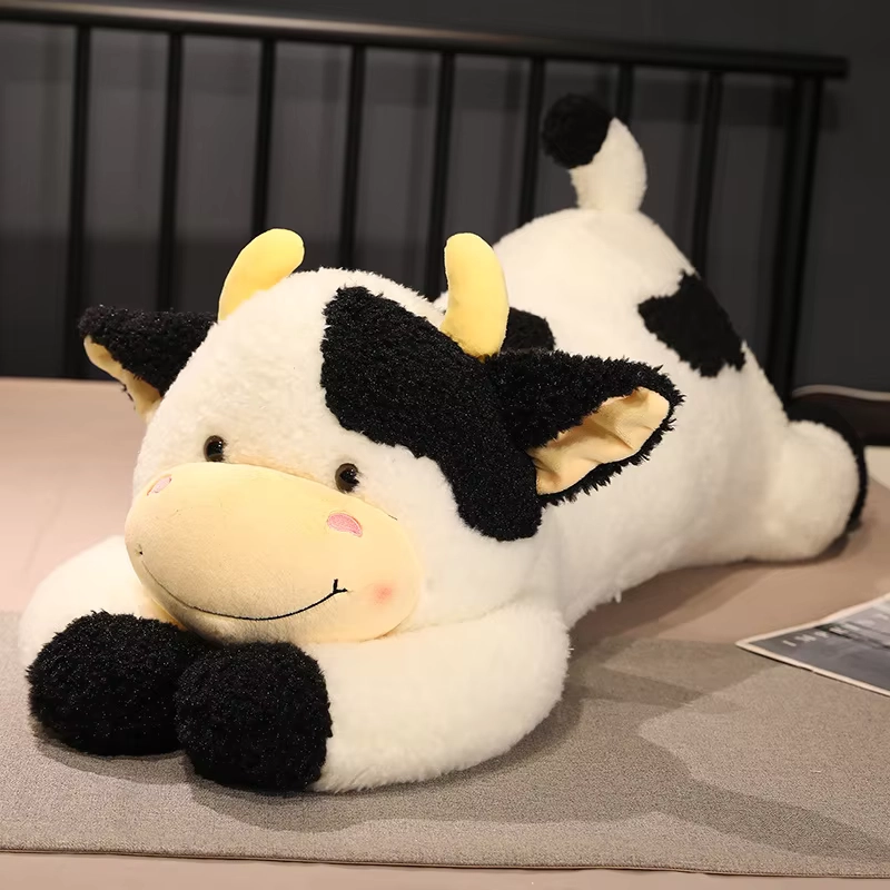Weighted Cow Plush Pillow Toy - Image 3