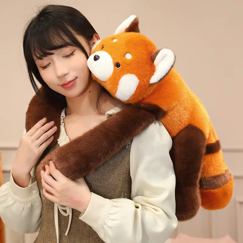 Weighted Long Arm Animal Plush Pillow