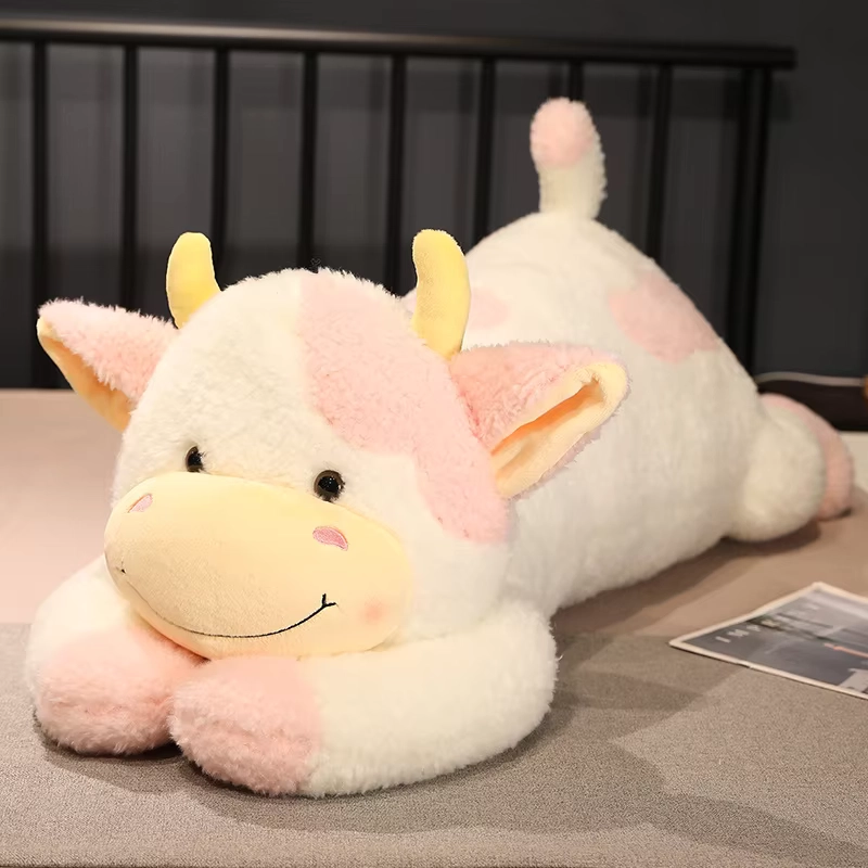 Weighted Cow Plush Pillow Toy - Image 5