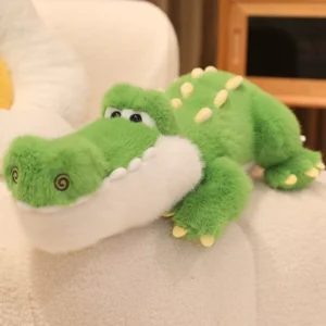 Weighted Crocodile Plush Pillow
