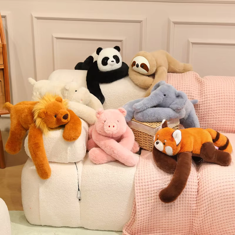 Weighted Long Arm Animal Plush Pillow - Image 2