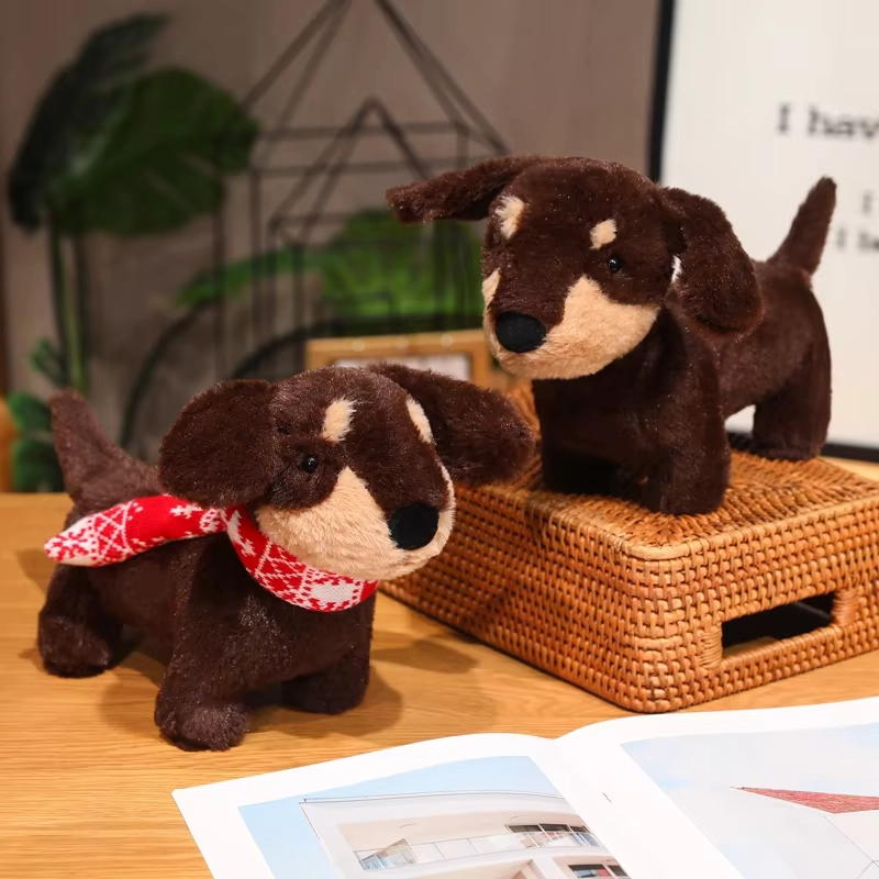 Weighted Sausage Dog Plush Toy - Image 2