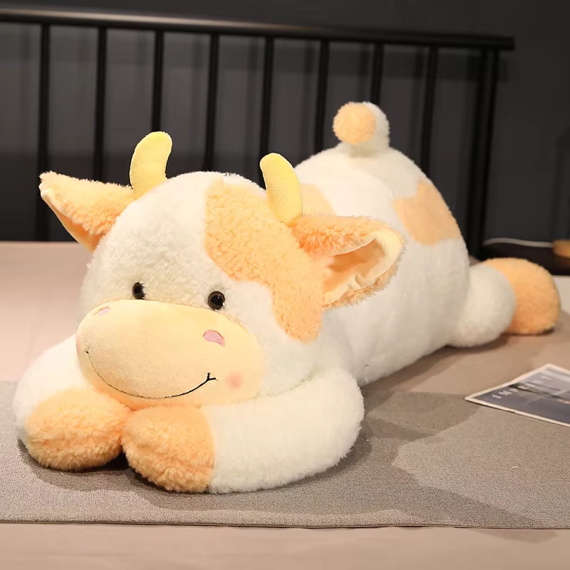 Weighted Cow Plush Pillow Toy - Image 4
