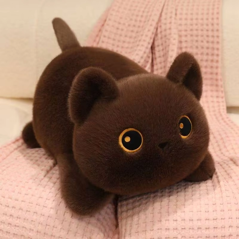 Weighted Plush Kitten Toy Soft Comfort Pillow Doll - Image 2