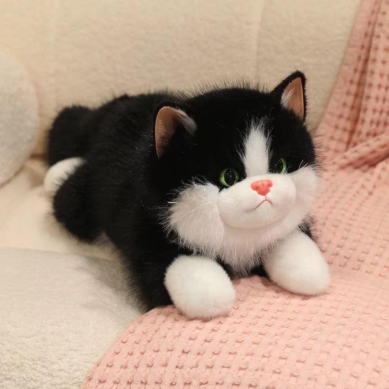 Weighted Plush Ragdoll Cat Toy Soft Comfort Pillow - Image 7