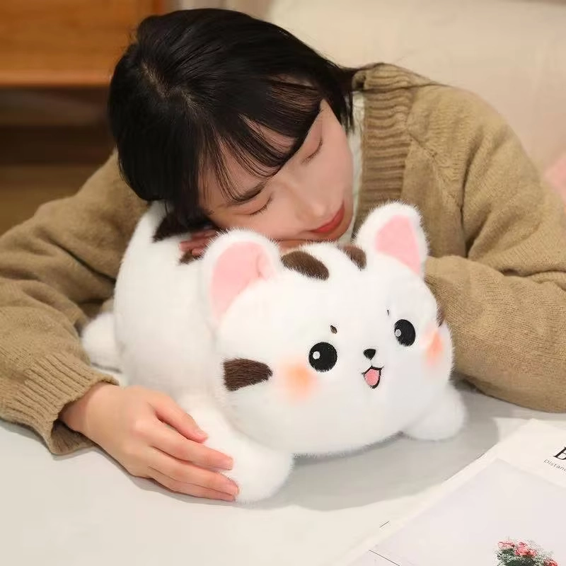 Weighted Plush Kitten Toy Soft Comfort Pillow Doll - Image 3