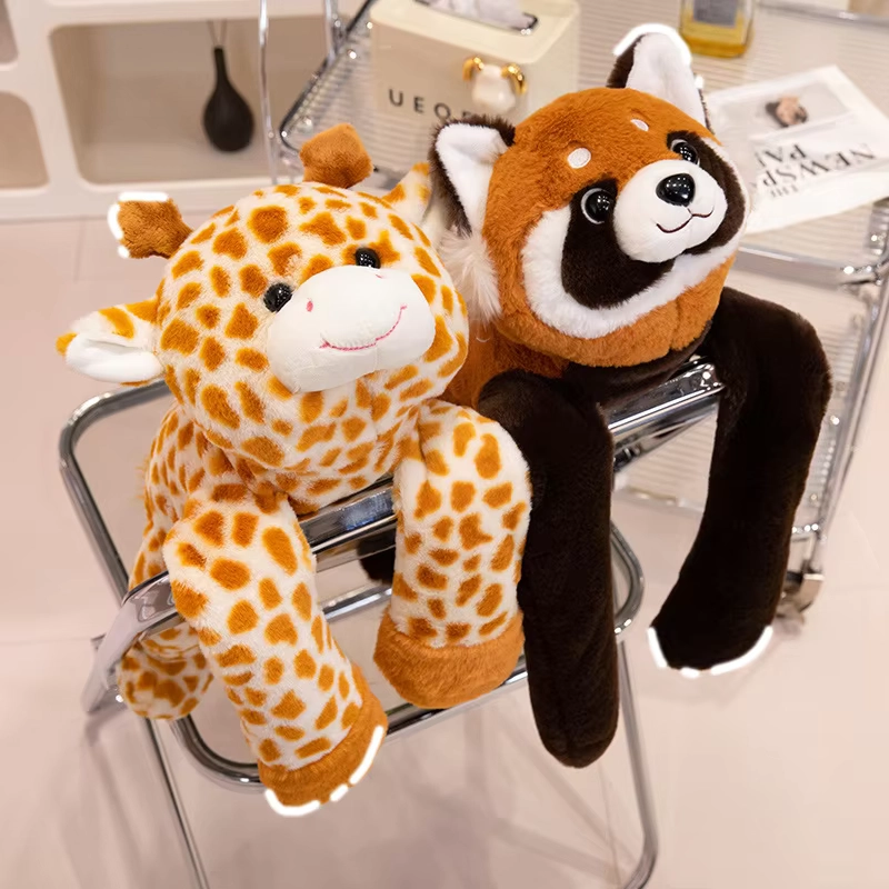 Weighted Plush Long Arm Animal Toy Soft Comfort Pillow - Image 2